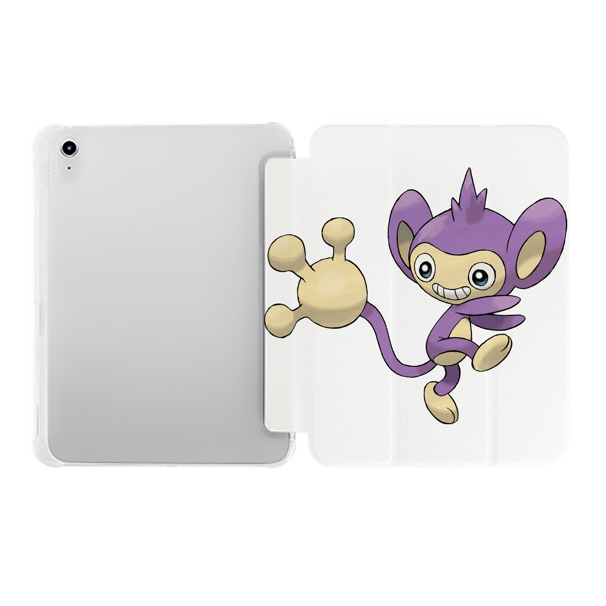 （画像用） ポケットモンスター Pokémon IPad ケース ペン収納付き 三つ折りスタンド PUレザー×シリコン 対応機種9.5/10.5/10.9インチ